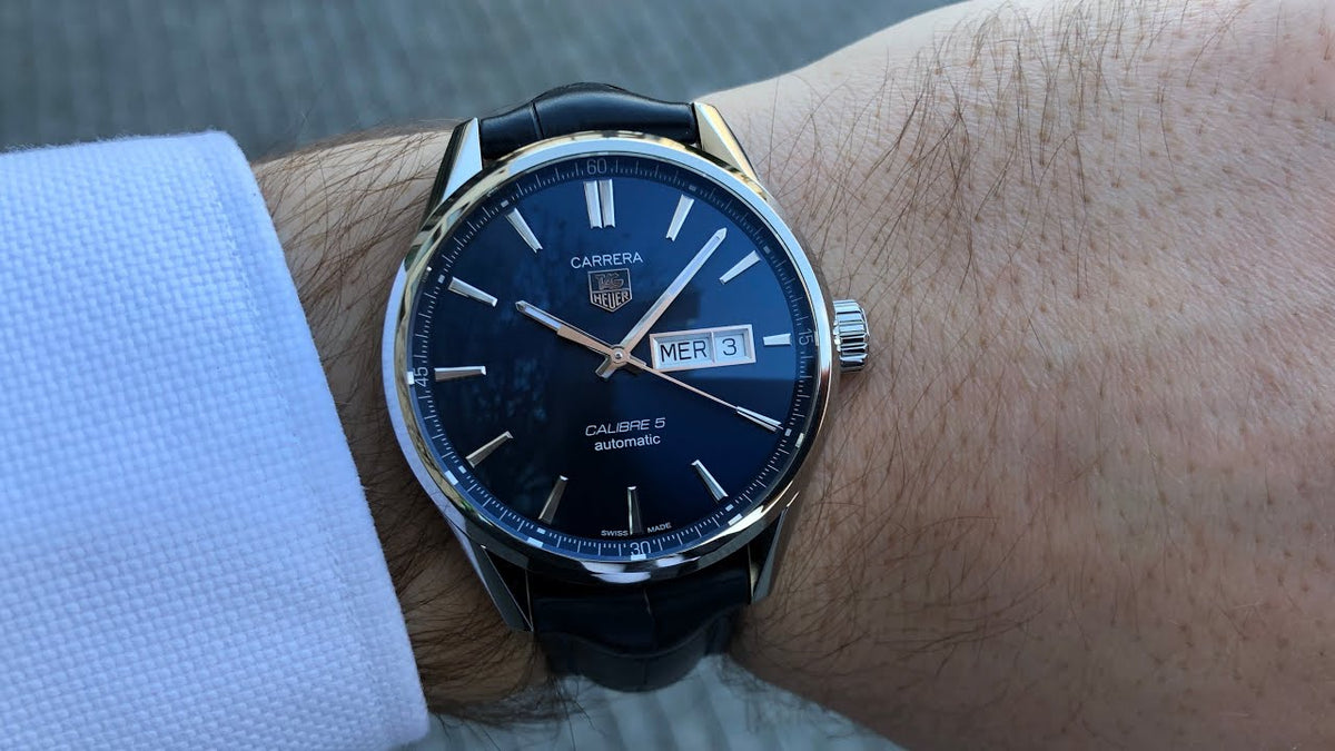  Shop Authentic Tag Heuer Carrera Blue Dial Watch for Men - WAR201E.FC6292 - Luxxuri