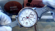  Shop Authentic Fossil Original Boyfriend White Dial Light Blue Leather Strap Watch for Women - ES4045 - Luxxuri