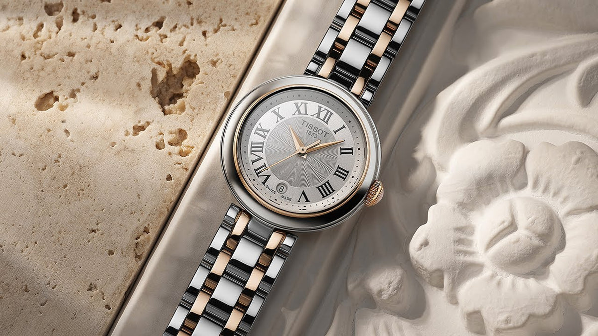  Shop Authentic Tissot Bellissima Small Lady White Dial Two Tone Steel Strap Watch For Women - T126.010.22.013.01 - Luxxuri