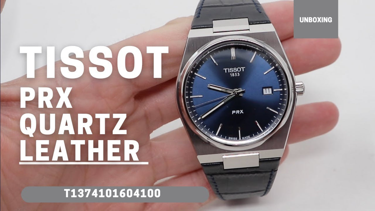  Shop Authentic Tissot PRX Blue Dial Blue Leather Strap Watch for Men - T137.410.16.041.00 - Luxxuri
