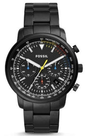  Shop Authentic Fossil Goodwin Chronograph Black Dial Black Steel Strap Watch for Men - FS5413 - Luxxuri