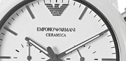  Shop Authentic Emporio Armani Luigi Chronograph Ceramic White Dial White Ceramic Strap Watch For Men - AR1499 - Luxxuri