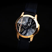  Shop Authentic Fossil Grant Twist Multifunction Blue Dial Blue Leather Strap Watch for Men - ME1162 - Luxxuri