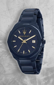  Shop Authentic Maserati Guilloche Blue Edition 42mm Stainless Steel Watch For Men - R8853141001 - Luxxuri