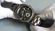  Shop Authentic Fossil Machine Chronograph Black Dial Grey Steel Strap Watch for Men - FS4662 - Luxxuri