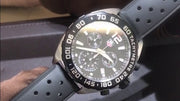  Shop Authentic Tag Heuer Formula 1 Black Dial Black Leather Strap Watch for Men - CAZ1010.FT8024 - Luxxuri