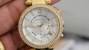  Shop Authentic Michael Kors Parker White Dial Two Tone Steel Strap Watch for Women - MK6119 - Luxxuri