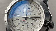  Shop Authentic Breitling Colt Automatic Silver Dial Black Leather Mens Watch - A1738811/G791/173A - Luxxuri