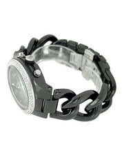  Shop Authentic Michael Kors Ceramic Black Dial Black Steel Strap Watch for Women - MK5388 - Luxxuri