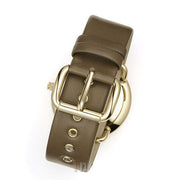  Shop Authentic Marc Jacobs Amy Grey Dial Grey Leather Strap Watch for Women - MBM1153 - Luxxuri