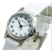  Shop Authentic Marc Jacobs Henry Dinky White Dial White Leather Strap Watch for Women - MBM1234 - Luxxuri