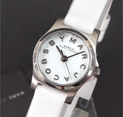  Shop Authentic Marc Jacobs Henry Dinky White Dial White Leather Strap Watch for Women - MBM1234 - Luxxuri