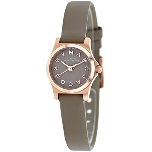  Shop Authentic Marc Jacobs Henry Dinky Grey Dial Grey Leather Strap Watch for Women - MBM1239 - Luxxuri