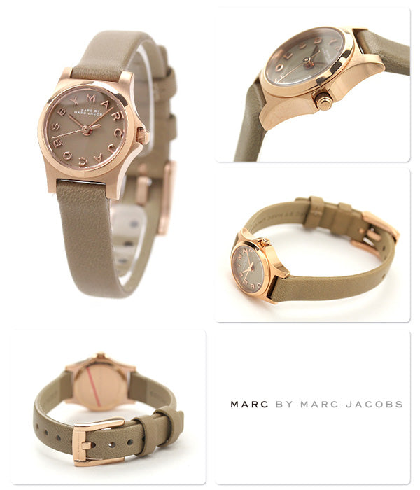  Shop Authentic Marc Jacobs Henry Dinky Grey Dial Grey Leather Strap Watch for Women - MBM1239 - Luxxuri