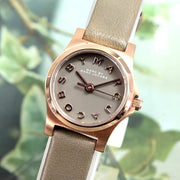  Shop Authentic Marc Jacobs Henry Dinky Grey Dial Grey Leather Strap Watch for Women - MBM1239 - Luxxuri