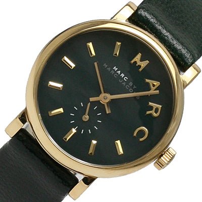  Shop Authentic Marc Jacobs Baker Mini Green Dial Green Leather Strap Watch for Women - MBM1272 - Luxxuri