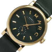  Shop Authentic Marc Jacobs Baker Mini Green Dial Green Leather Strap Watch for Women - MBM1272 - Luxxuri