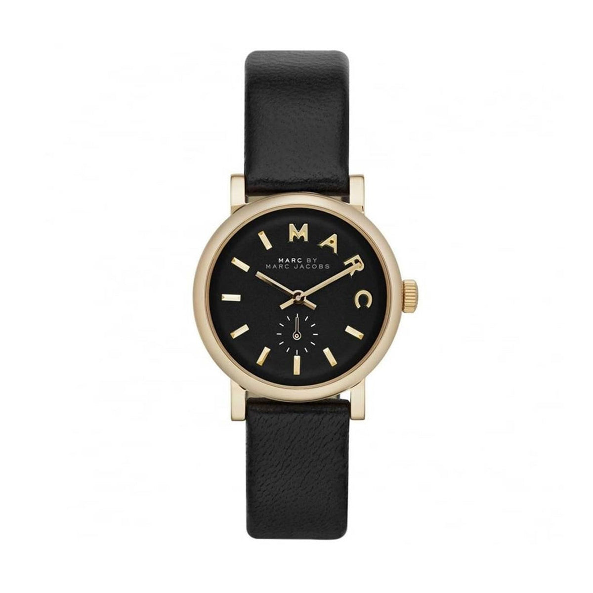  Shop Authentic Marc Jacobs Baker Black Dial Black Leather Strap Watch for Women - MBM1273 - Luxxuri