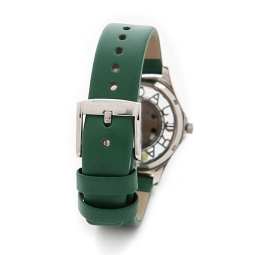  Shop Authentic Marc Jacobs Henry Skeleton Green Dial Green Leather Strap Watch for Women - MBM1336 - Luxxuri