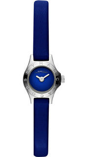  Shop Authentic Marc Jacobs Blade Blue Dial Blue Leather Strap Watch for Women - MBM1342 - Luxxuri
