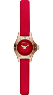  Shop Authentic Marc Jacobs Blade Red Dial Red Leather Strap Watch for Women - MBM1343 - Luxxuri