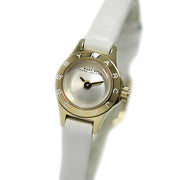  Shop Authentic Marc Jacobs Blade White Dial White Leather Strap Watch for Women - MBM1344 - Luxxuri