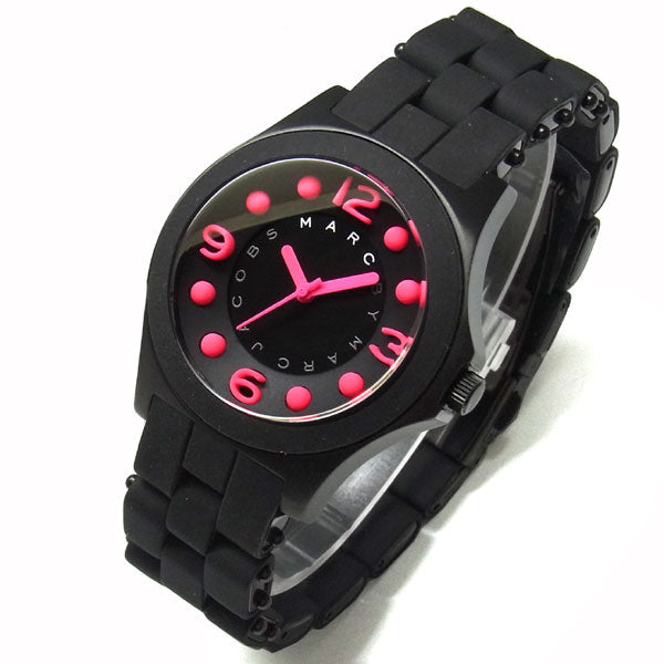  Shop Authentic Marc Jacobs Pelly Black Dial Black Silicone Strap Watch for Women - MBM2530 - Luxxuri
