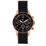  Shop Authentic Marc Jacobs Rock Chronograph Black Dial Black Silicone Strap Watch for Women - MBM2553 - Luxxuri