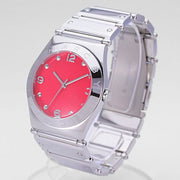  Shop Authentic Marc Jacobs Classic Red Dial Silver Steel Strap Watch for Women - MBM3031 - Luxxuri