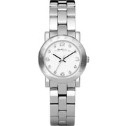  Shop Authentic Marc Jacobs Amy Silver Dial Silver Steel Strap Watch for Women - MBM3181 - Luxxuri