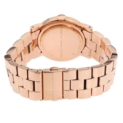  Shop Authentic Marc Jacobs Amy Brown Dial Rose Gold Steel Strap Watch for Women - MBM3167 - Luxxuri