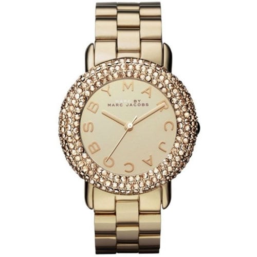  Shop Authentic Marc Jacobs Marci Gold Dial Gold Steel Strap Watch for Women - MBM3191 - Luxxuri