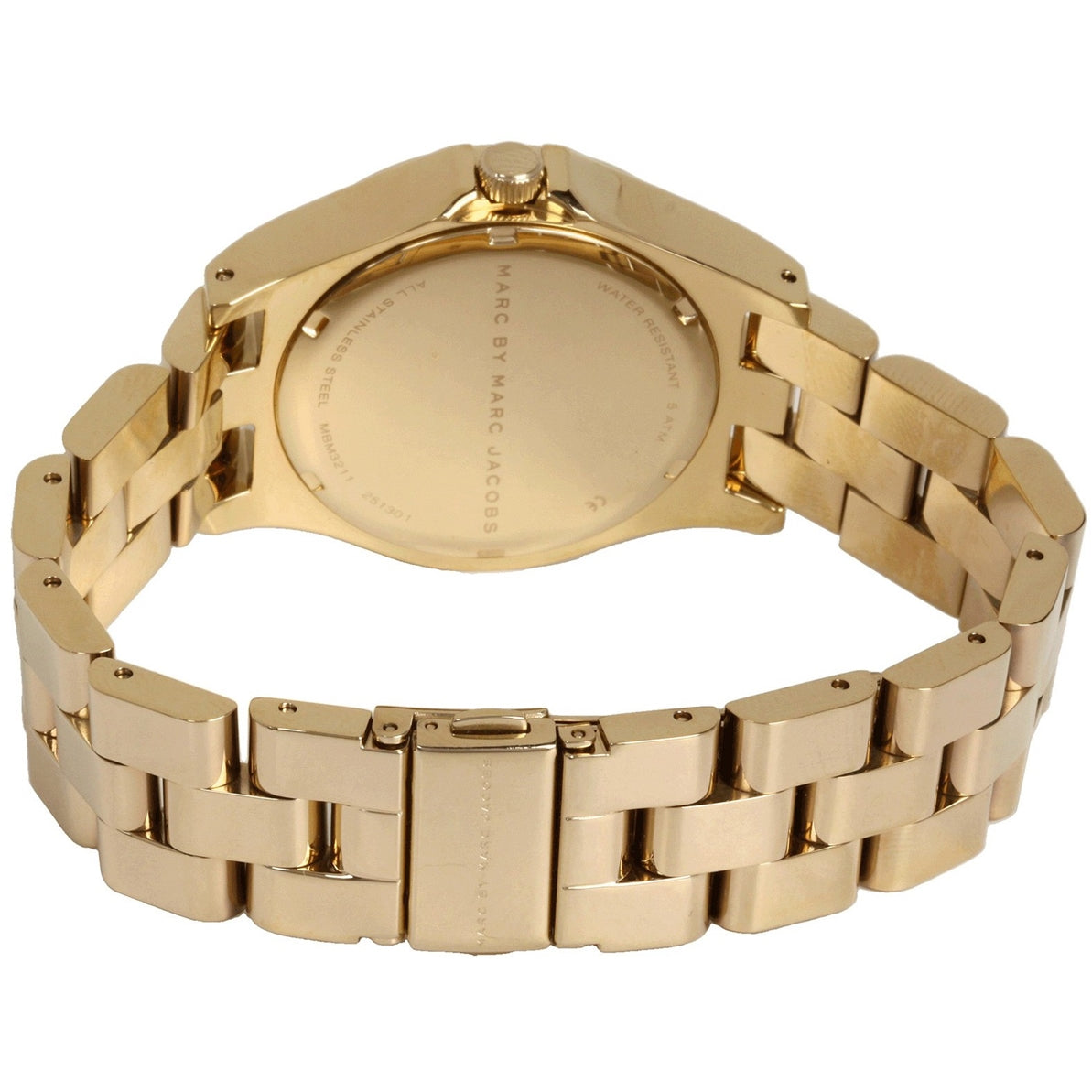  Shop Authentic Marc Jacobs Henry Gold Dial Gold Steel Strap Watch for Women - MBM3211 - Luxxuri