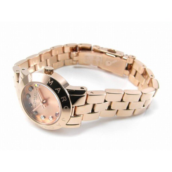  Shop Authentic Marc Jacobs Amy Rose Gold Dial Rose Gold Steel Strap Watch for Women - MBM3219 - Luxxuri