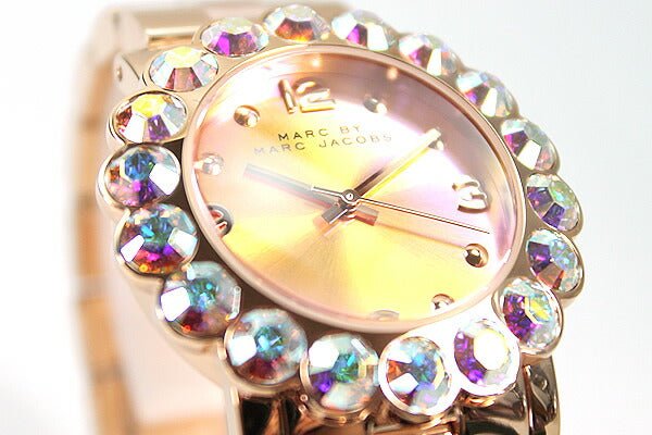  Shop Authentic Marc Jacobs Amy Rose Gold Dial Rose Gold Steel Strap Watch for Women - MBM3223 - Luxxuri