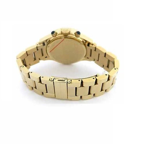  Shop Authentic Marc Jacobs Rock Chronograph Green Dial Gold Steel Strap Watch for Women - MBM3252 - Luxxuri