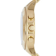  Shop Authentic Marc Jacobs Blade Chronograph Black Dial Gold Steel Strap Watch for Women - MBM3309 - Luxxuri