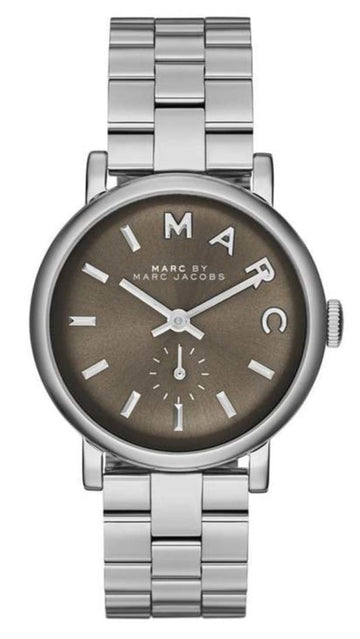  Shop Authentic Marc Jacobs Baker Brown Dial Silver Steel Strap Watch For Women - MBM3329 - Luxxuri