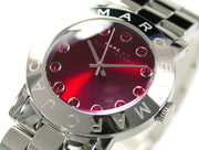  Shop Authentic Marc Jacobs Amy Red Dial Silver Steel Strap Watch for Women - MBM3333 - Luxxuri