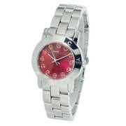  Shop Authentic Marc Jacobs Amy Red Dial Silver Steel Strap Watch for Women - MBM3335 - Luxxuri