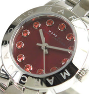  Shop Authentic Marc Jacobs Amy Red Dial Silver Steel Strap Watch for Women - MBM3335 - Luxxuri