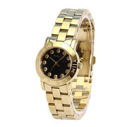  Shop Authentic Marc Jacobs Amy Black Dial Gold Steel Strap Watch for Women - MBM3336 - Luxxuri