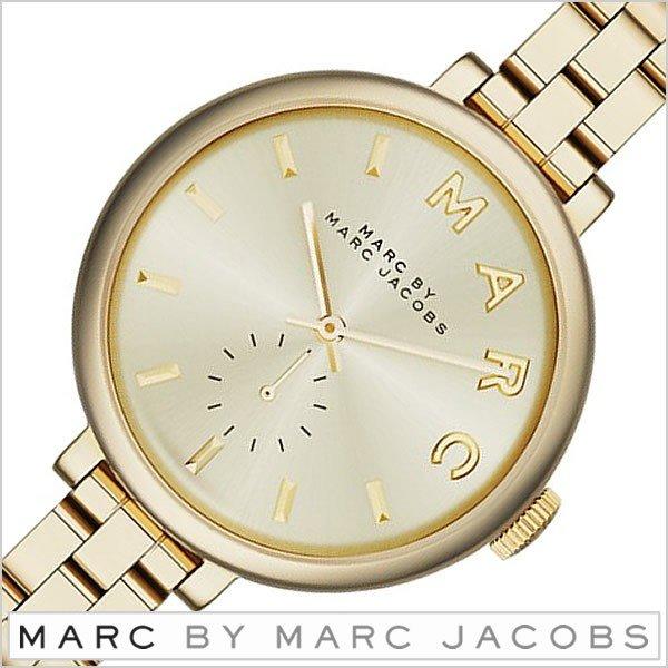  Shop Authentic Marc Jacobs Sally Champagne Gold Dial Gold Steel Strap Watch for Women - MBM3363 - Luxxuri