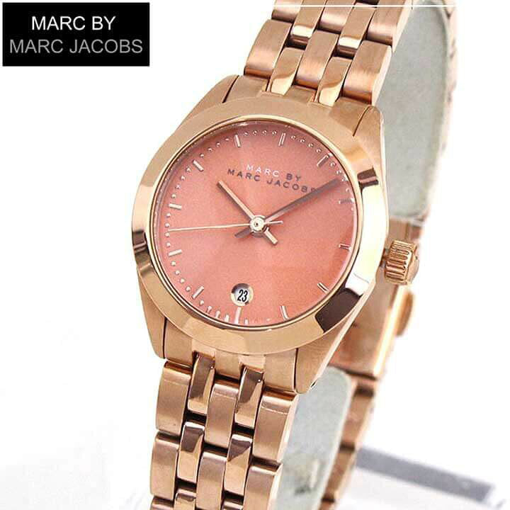  Shop Authentic Marc Jacobs Peeker Pink Dial Rose Gold Stainless Steel Strap Watch for Women - MBM3377 - Luxxuri