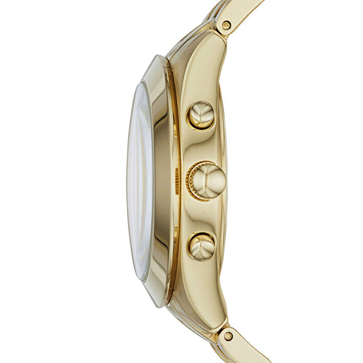  Shop Authentic Marc Jacobs Peeker Chronograph Gold Dial Gold Steel Strap Watch for Women - MBM3393 - Luxxuri