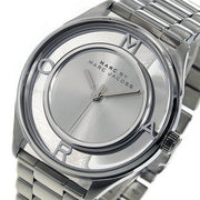  Shop Authentic Marc Jacobs Tether Transparent Silver Dial Silver Steel Strap Watch for Women - MBM3412 - Luxxuri