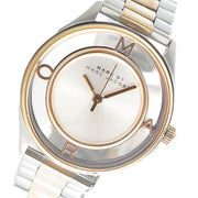  Shop Authentic Marc Jacobs Tether Transparent White Dial Two Tone Steel Strap Watch for Women - MBM3436 - Luxxuri