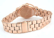  Shop Authentic Marc Jacobs Baker White Dial Rose Gold Steel Strap Watch for Women - MBM3441 - Luxxuri