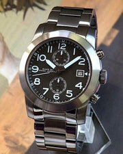  Shop Authentic Marc Jacobs Larry Chronograph Black Dial Gunmetal Grey Steel Strap Watch for Men - MBM5031 - Luxxuri