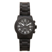  Shop Authentic Marc Jacobs Larry Chronograph Black Dial Black Steel Strap Watch for Men - MBM5052 - Luxxuri